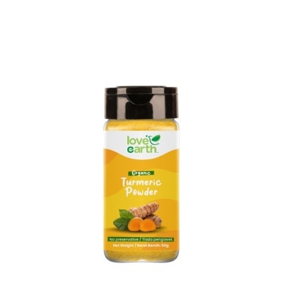 LOVE EARTH Organic Turmeric Powder 60g