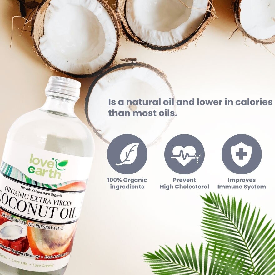 Organic Extra Virgin Coconut Oil 500g