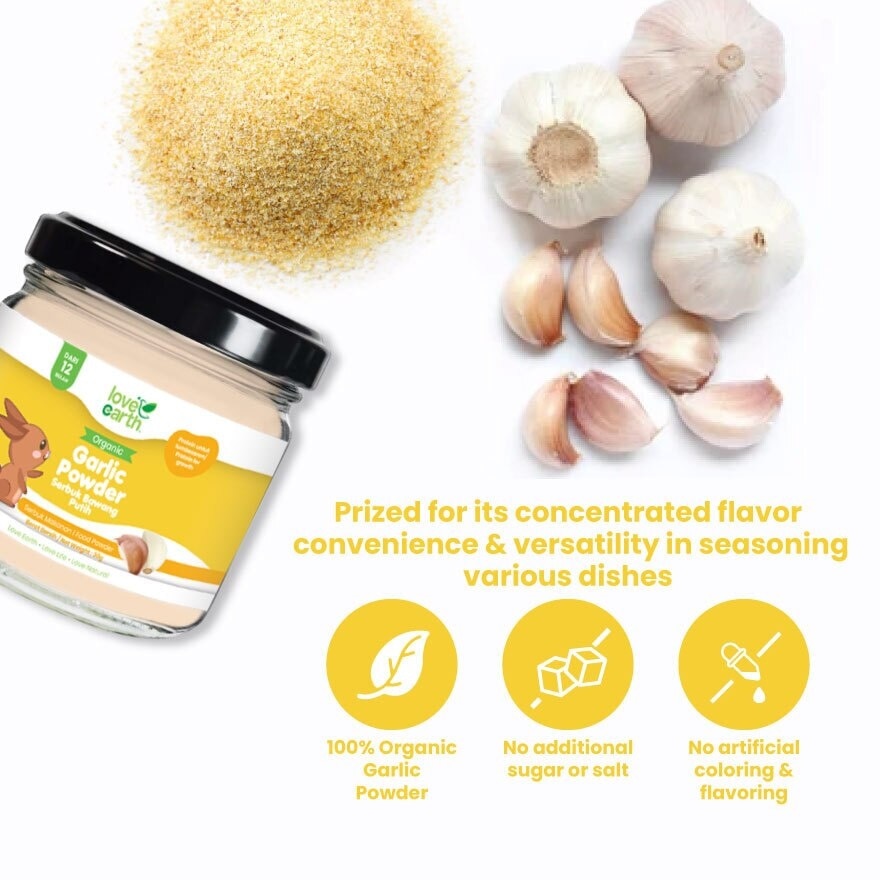 Organic Baby Powder Garlic 30g