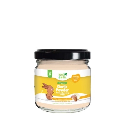 LOVE EARTH Organic Baby Powder Garlic 30g