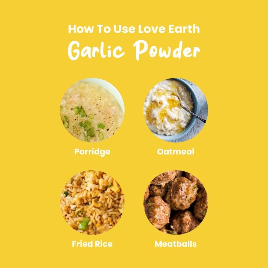 Organic Baby Powder Garlic 30g