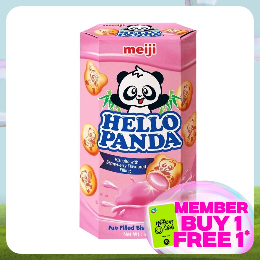 Hello Panda Strawberry 43g