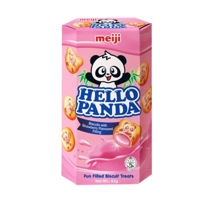 MEIJI - Hello Panda Strawberry 43g