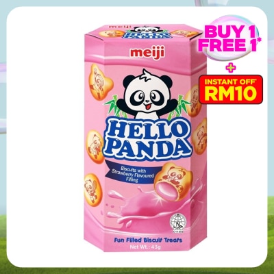 MEIJI Hello Panda Strawberry 43g