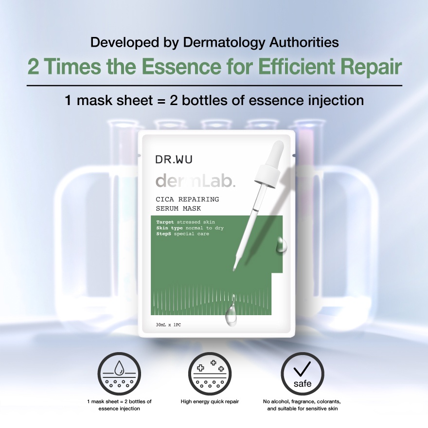 DermLab Cica Repairing Serum Mask 1s image