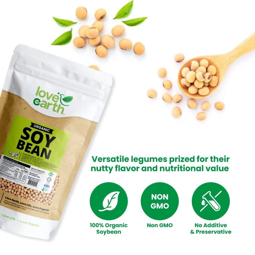 Organic Soybean 500g