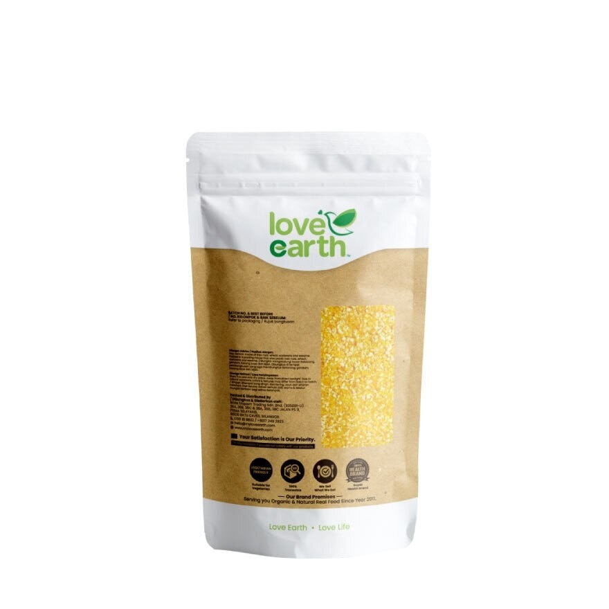 Organic Corn Meal 500g