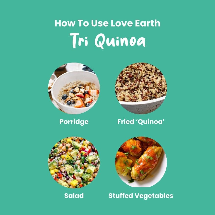 Organic Tri-Quinoa 500g