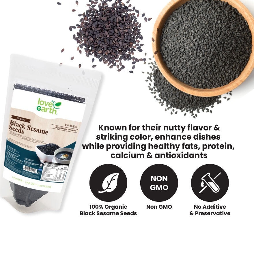 Organic Black Sesame Seed 200g