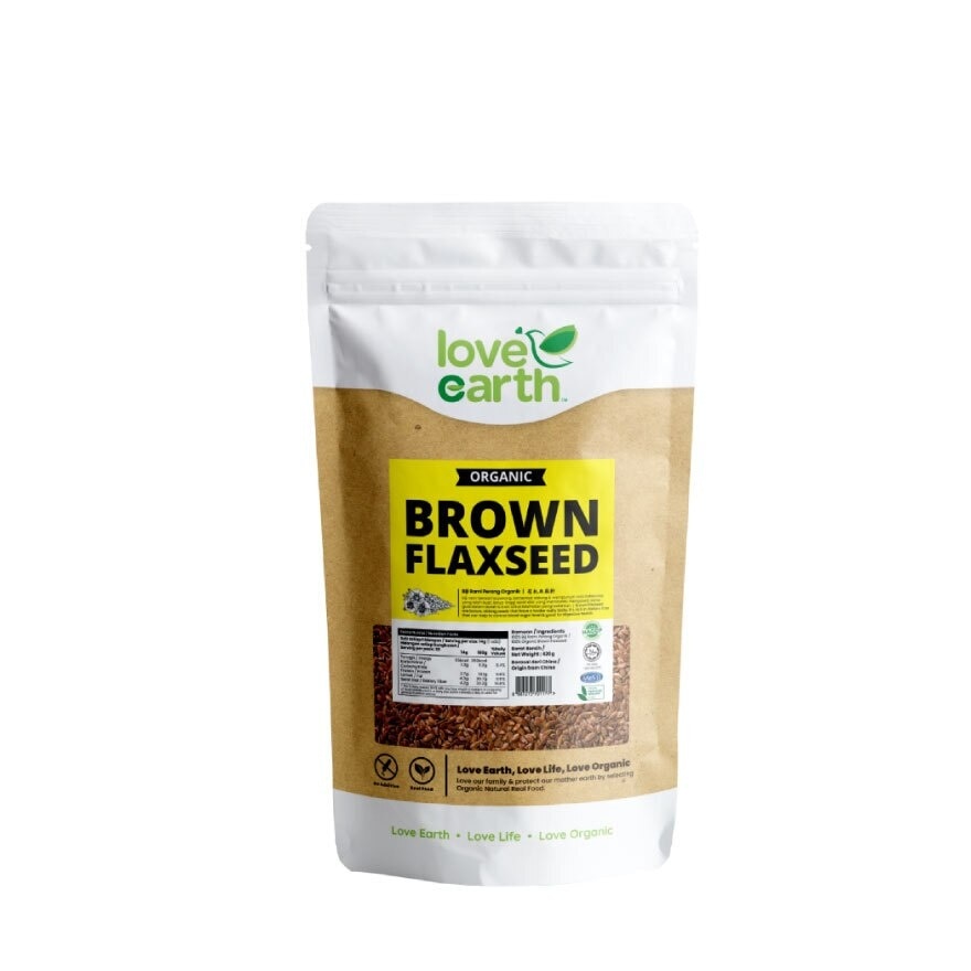 Organic Brown Flaxseed 420g