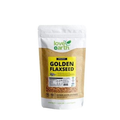 LOVE EARTH Organic Golden Flaxseed 400g