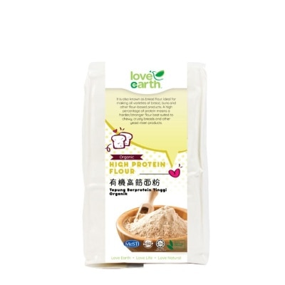 LOVE EARTH Organic High Protein Flour 900g