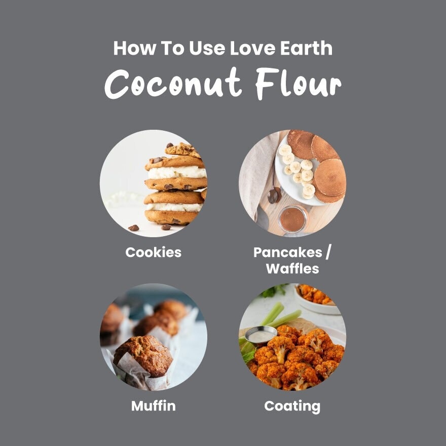 Organic Coconut Flour 900g
