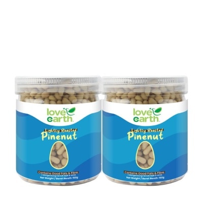 LOVE EARTH Lightly Roasted Pinenut Bundle 180g x 2
