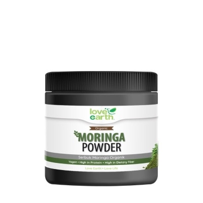 LOVE EARTH Organic Moringa Powder 185g