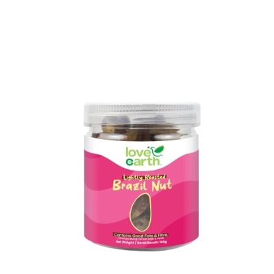 LOVE EARTH Lightly Roasted Organic Brazil Nut 160g