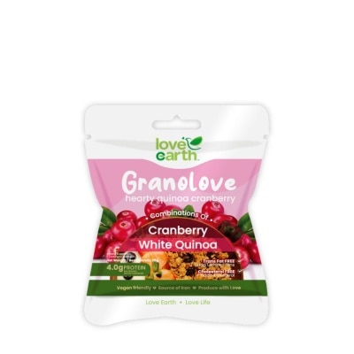 LOVE EARTH Cranberry Granolove 35g