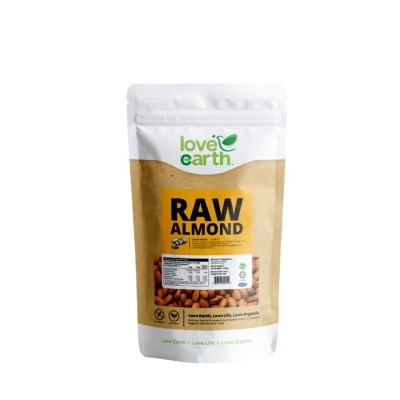 LOVE EARTH Raw Almond 400g
