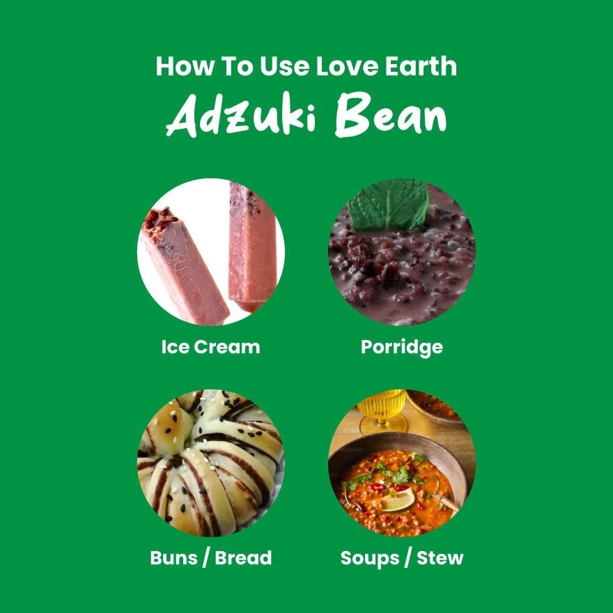 Organic Adzuki Bean 550g