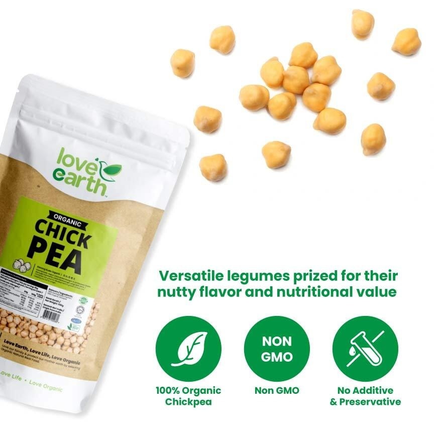 Organic Chickpea 550g