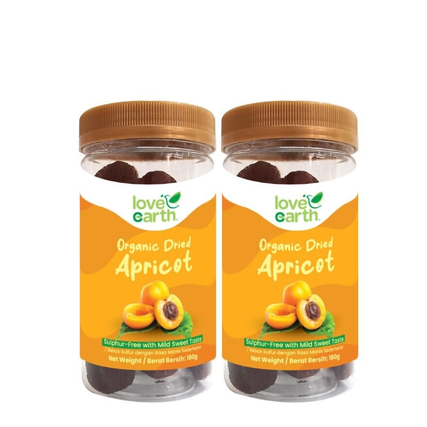 Organicanic Dried Apricot Bundle 180g x 2