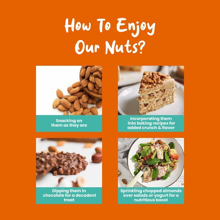 Lightly Roasted Almond Snack Pack 40g