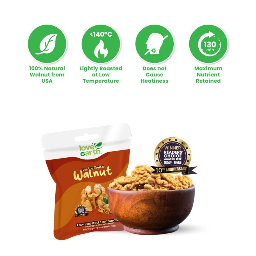 Roasted Walnut Snack Pack 35g