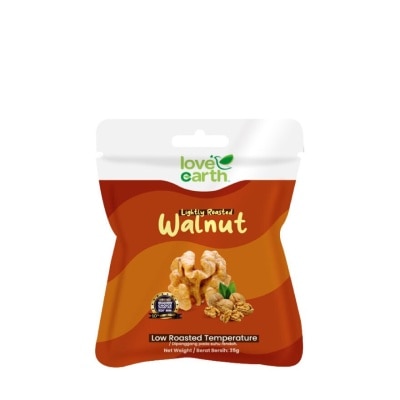 LOVE EARTH - Roasted Walnut Snack Pack 35g