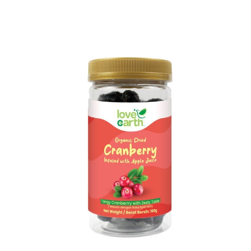 Organic Dried Cranberry 160g