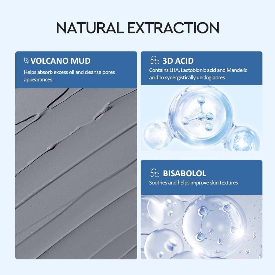 Volcano 3D Acid Pore Clay Mask 30g