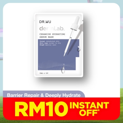 DR. WU DermLab Ceramide Hydrating Serum Mask 1s