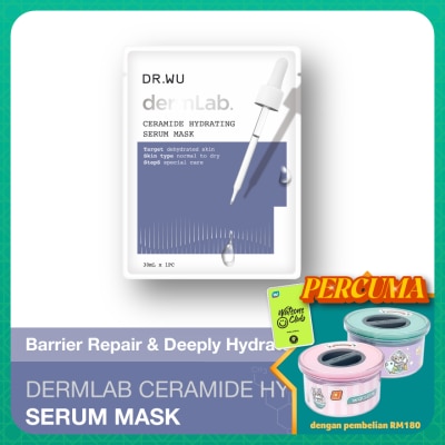 DR. WU DermLab Ceramide Hydrating Serum Mask 1s