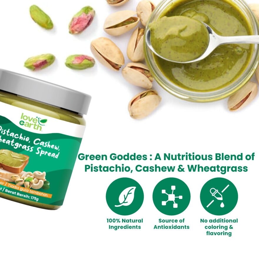 Pistachio Cashew Spread 175g