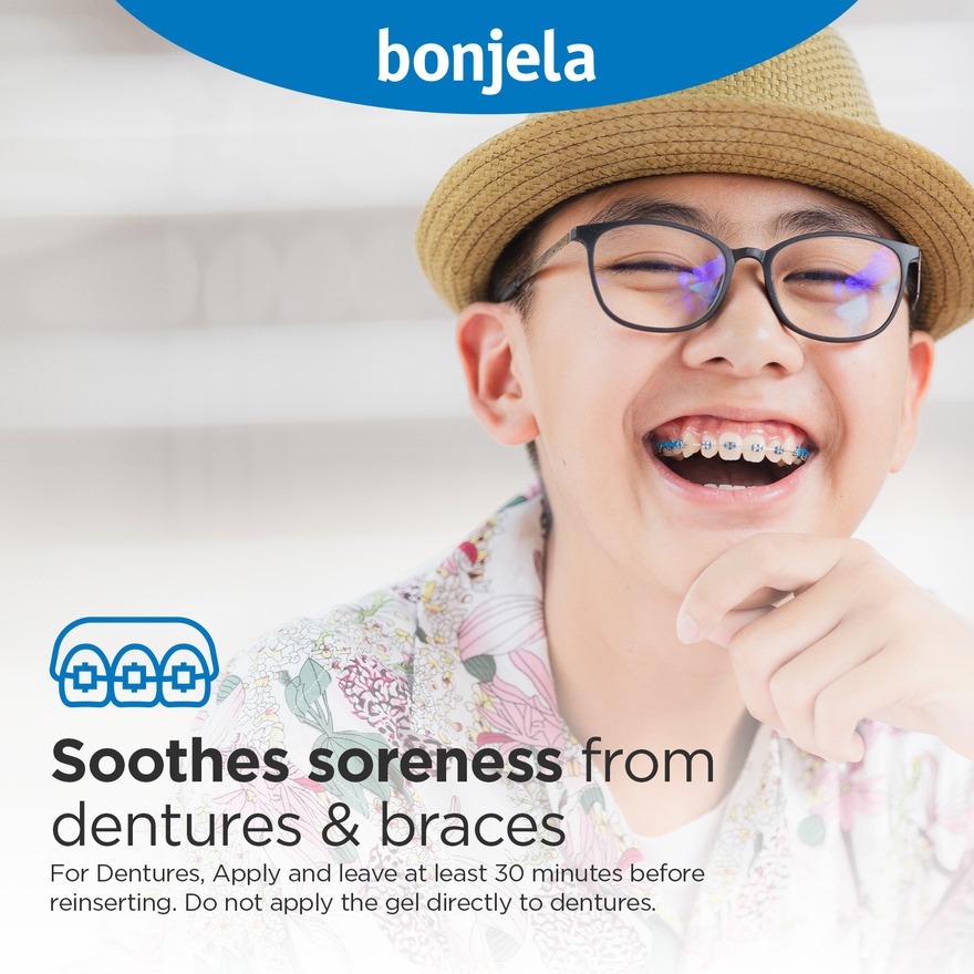 Bonjela Fast Acting Gel for Teething and Mouth Ulcers 15g image