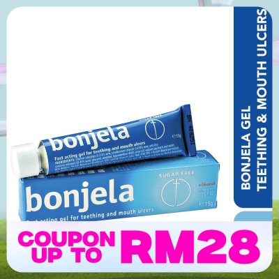 BONJELA Bonjela Fast Acting Gel for Teething and Mouth Ulcers 15g