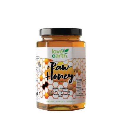 LOVE EARTH Raw Honey 700g