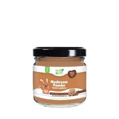 LOVE EARTH Organic Baby Powder Mushroom 40g