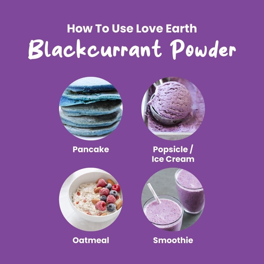 Organic Baby Powder Blackcurrant 40g