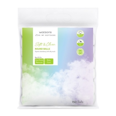 WATSONS X Flower Cotton Round Balls 150S