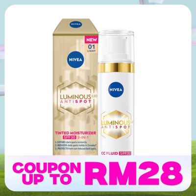 NIVEA LUMINOUS 630 Anti Spot 3-in-1 CC Fluid SPF30 40ml