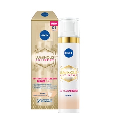 NIVEA LUMINOUS 630 Anti Spot 3-in-1 CC Fluid SPF30 40ml
