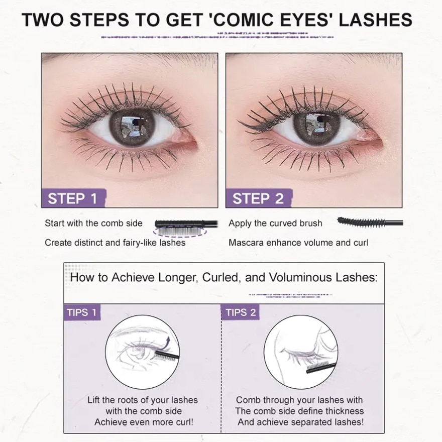 Volume&Curling Mascara Duo#02