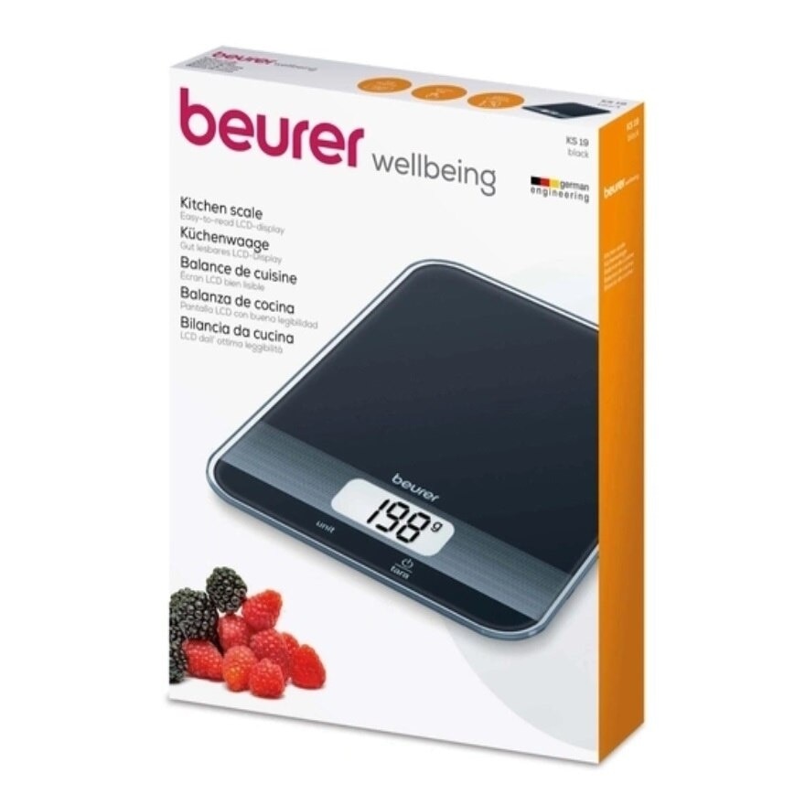 Kitchen Scale Black KS19