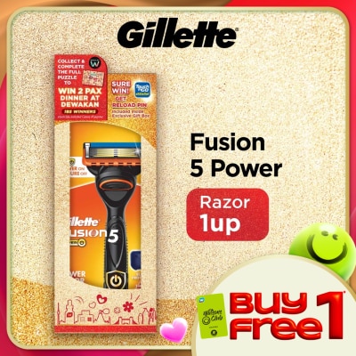 GILLETTE - Fusion 5 Power Razor 1 Up