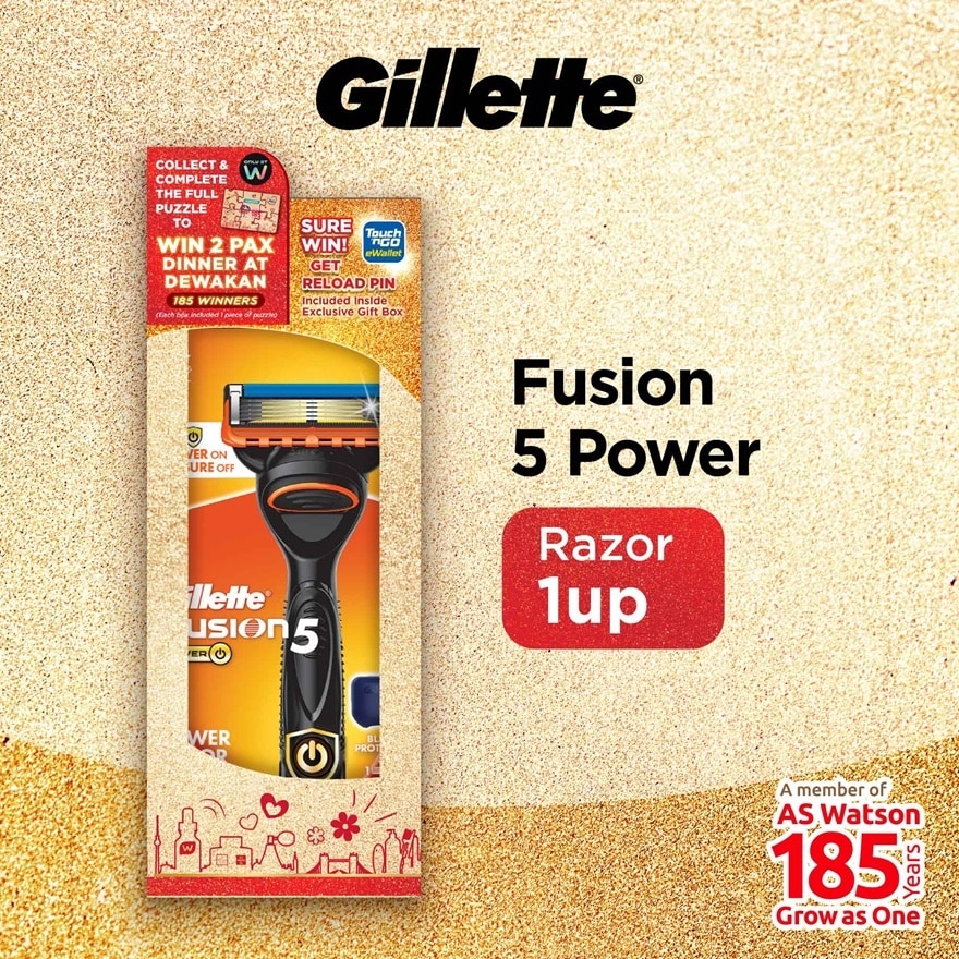 Fusion 5 Power Razor 1 Up