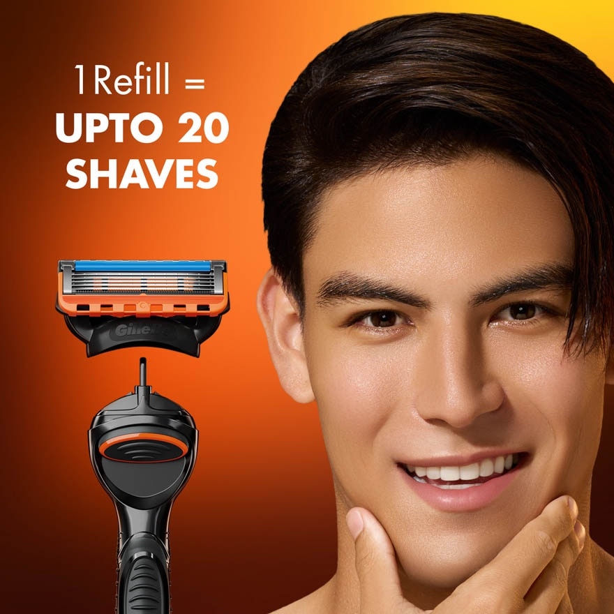 Fusion 5 Power Razor 1 Up