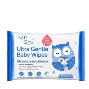 GWP Bzu Bzu Ultra Gentle Baby Wipes 10's (While Stock Lasts)