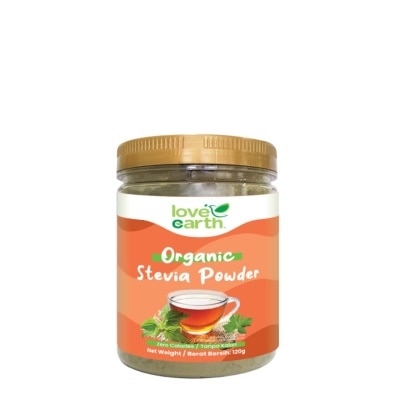 LOVE EARTH Organic Stevia Powder 120g