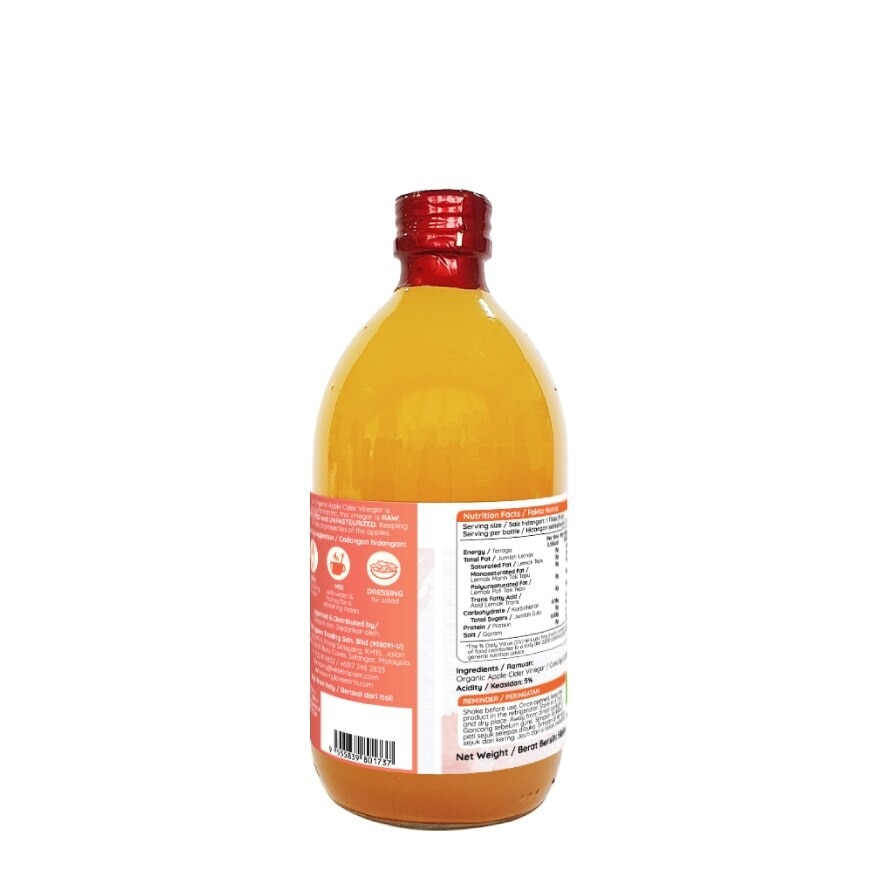 Organic Apple Cider Vinegar 500g