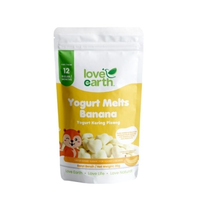 LOVE EARTH Yogurt Melt Banana 20g